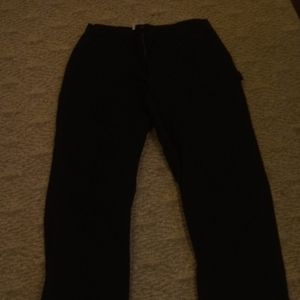 Carhartt black carpenter pant.38×32